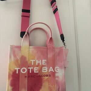 Marc Jacobs Mini Pink Tie-Dye Tote Bag